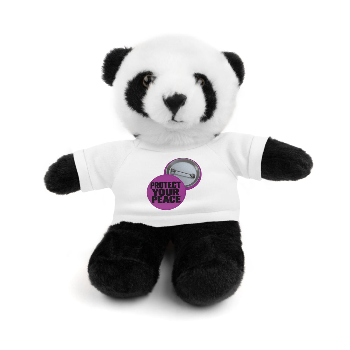 Protect Your Peace Teddy Bear with 'Protect Your Peace' Tee
