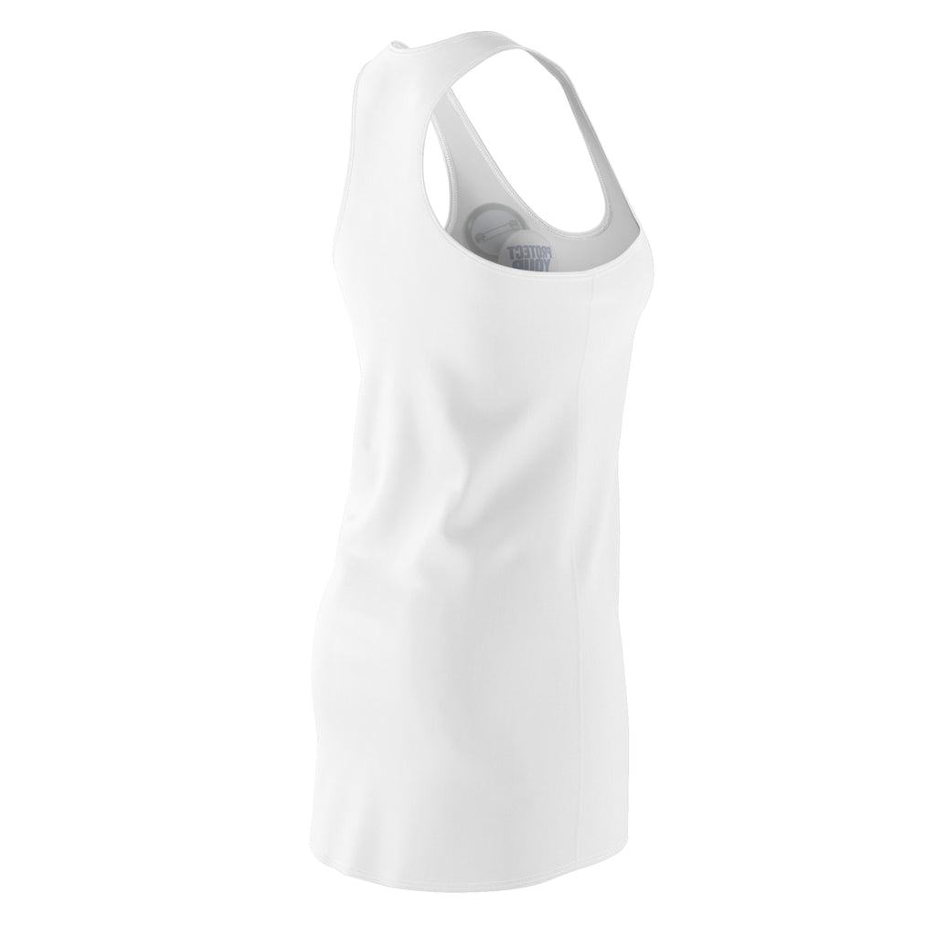 Racerback Dress — 'Protect Your Peace' Chest Badge
