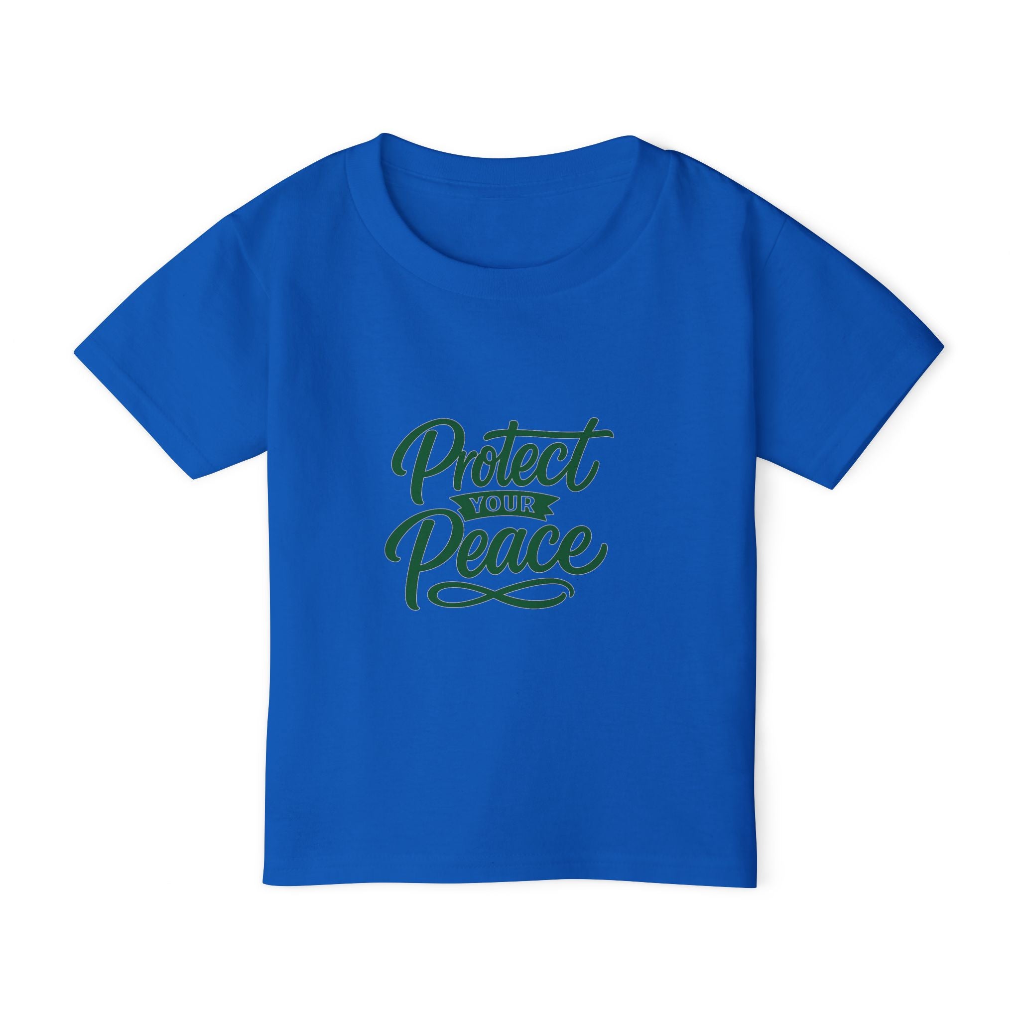 Toddler T-Shirt — "Protect Your Peace" Inspirational Kids Tee