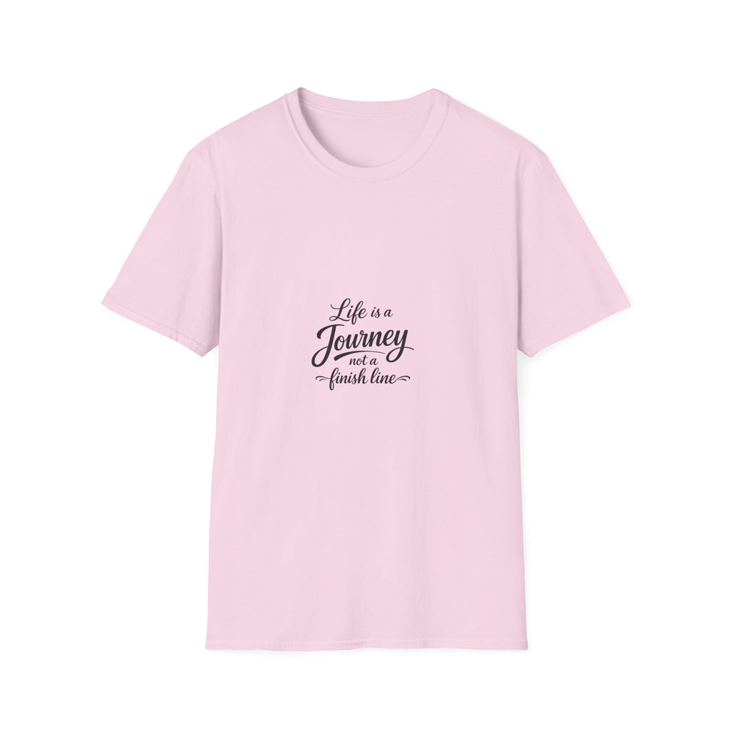 Life Is a Journey T-Shirt2 – Minimal Inspirational Quote Tee