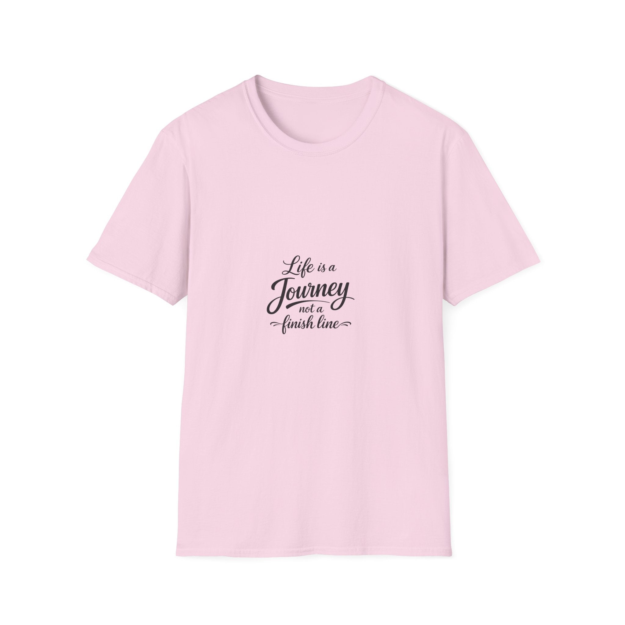 Life Is a Journey T-Shirt2 – Minimal Inspirational Quote Tee
