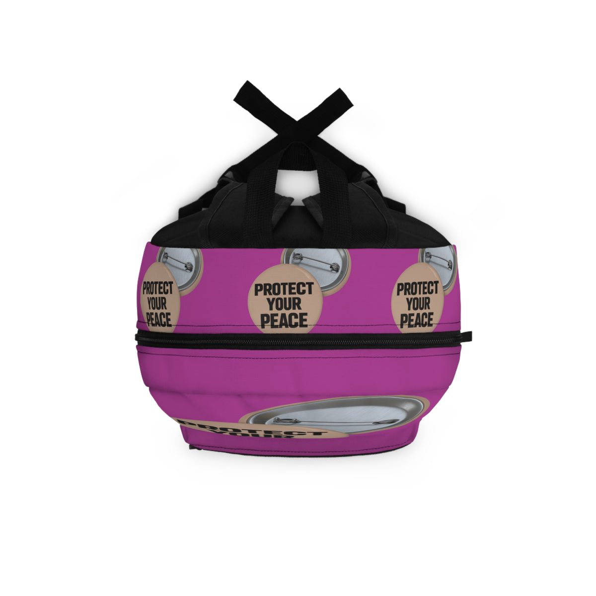Protect Your Peace Backpack — graphic design & Travel Bag