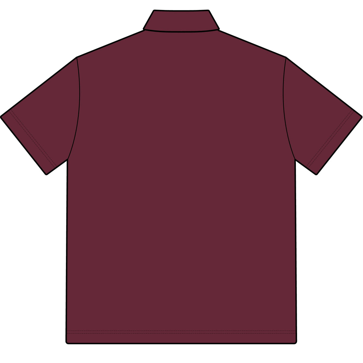 Men’s Burgundy Polo Shirt