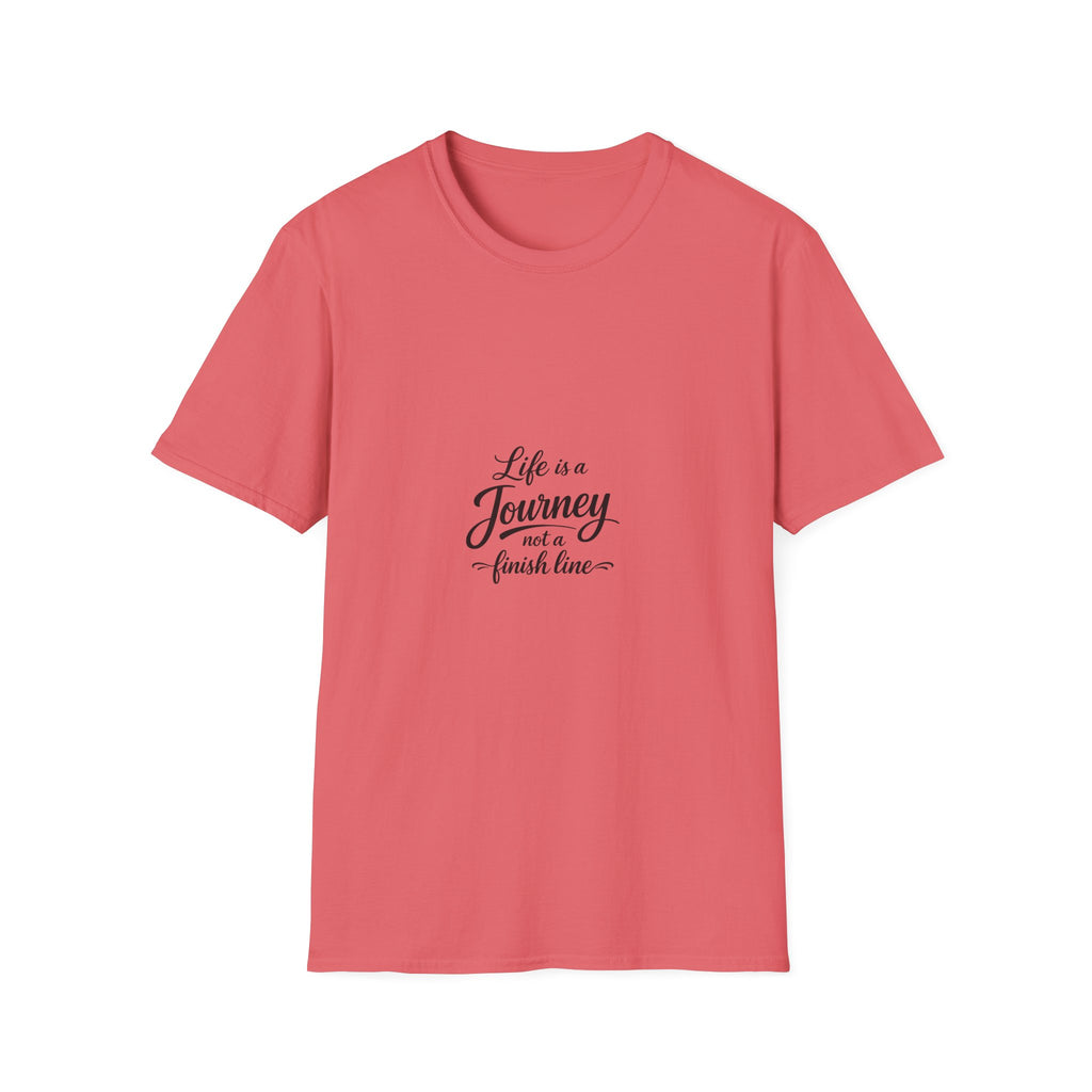 Life Is a Journey T-Shirt2 – Minimal Inspirational Quote Tee