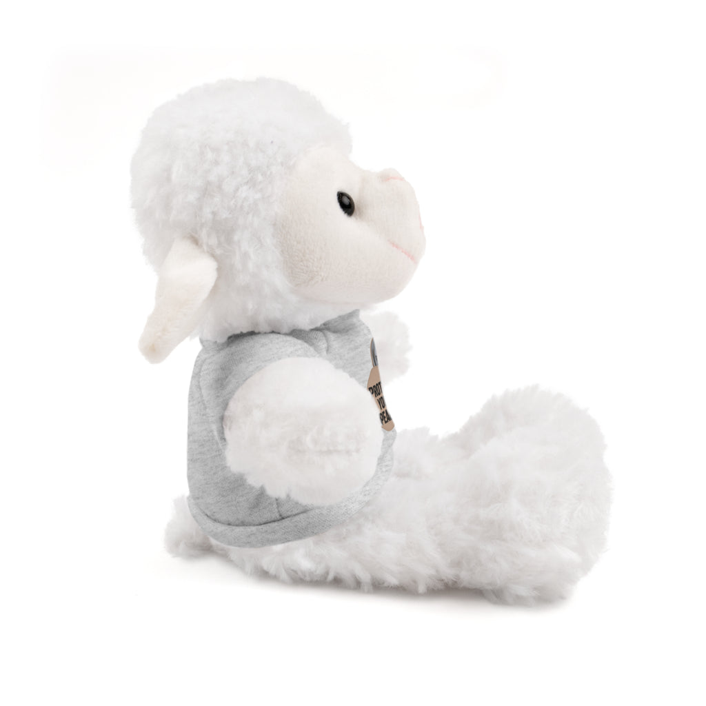 Protect Your Peace Teddy Bear — Plush Stuffed Animal with Tee
