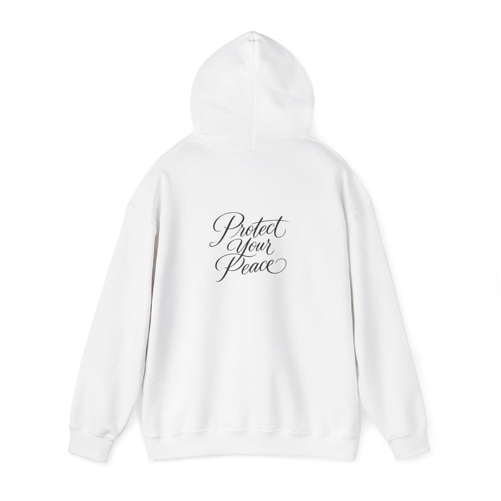 Protect Your Peace Hoodie2 — "Jesus Reigns" Faith Graphic Hooded Sweatshirt