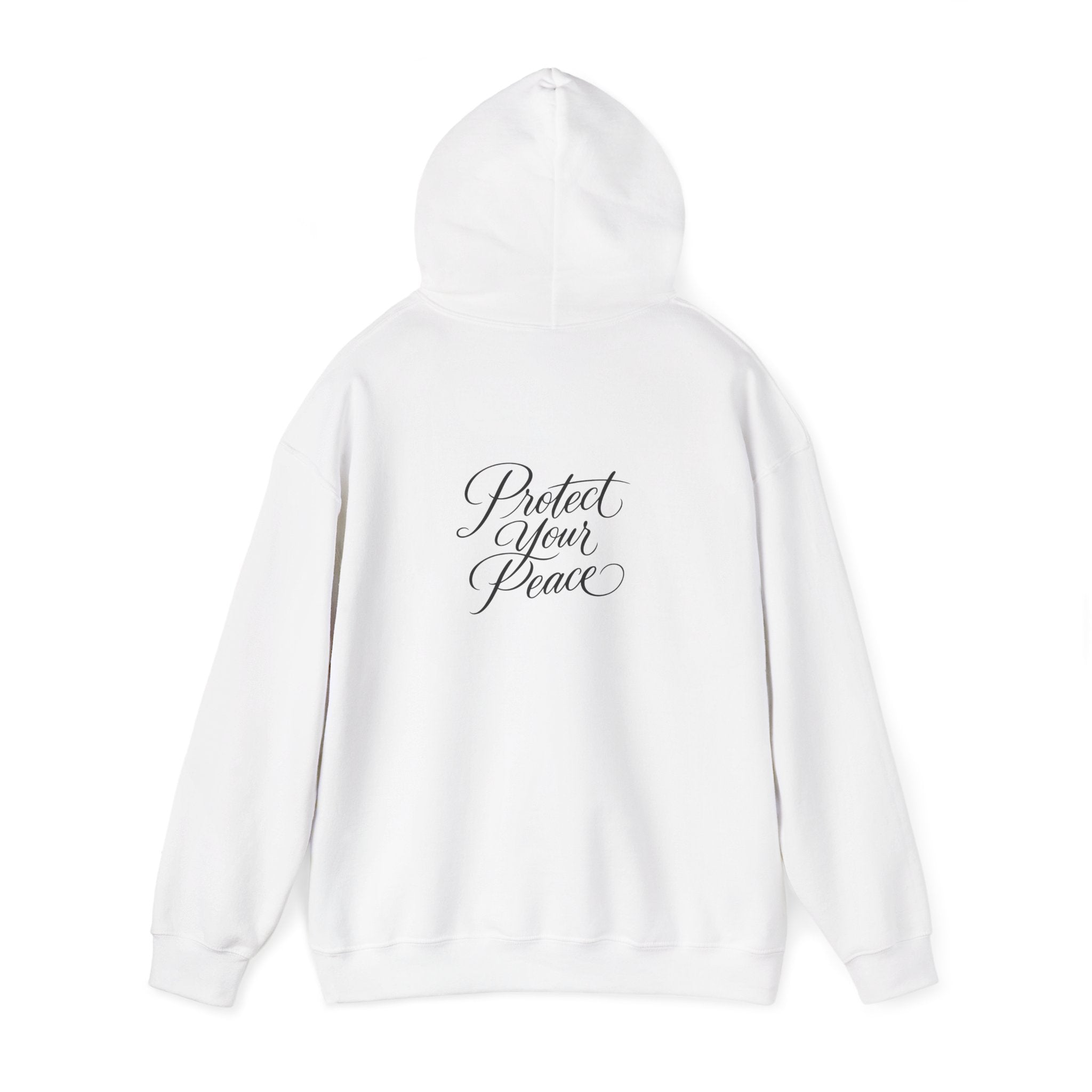 Protect Your Peace Hoodie2 — "Jesus Reigns" Faith Graphic Hooded Sweatshirt