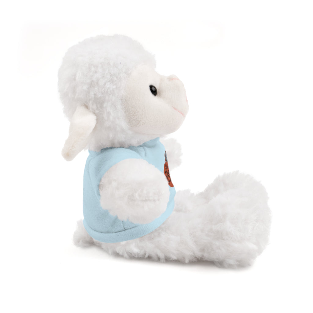 Life is a journey not a finish line. Plush Teddy Bear with Printed Tee — Cute Personalized Gift for Kids & Couples