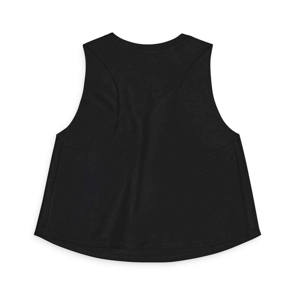 Women's Crop Top — 'Protect Your Peace' Minimal Badge Tank Top