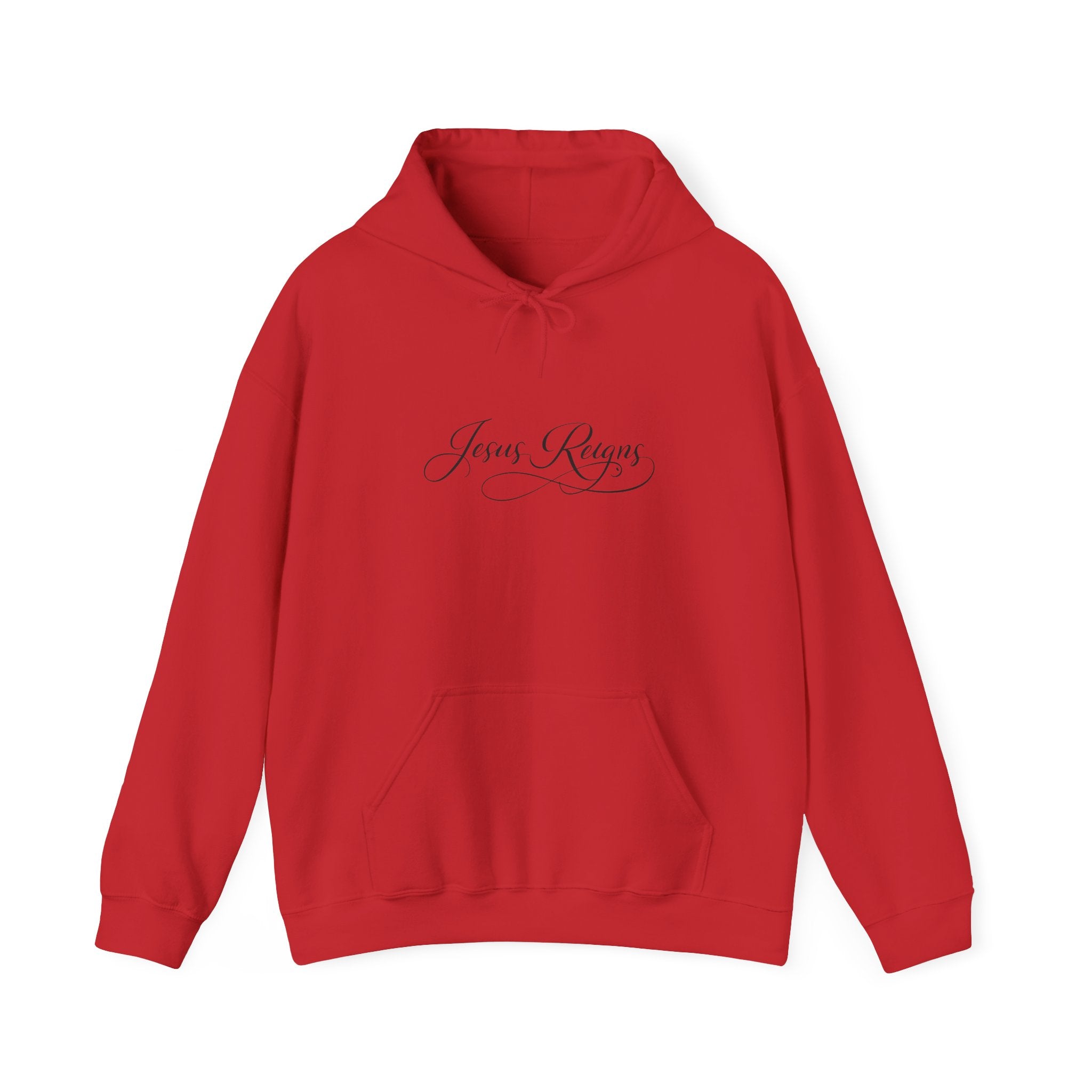 Protect Your Peace Hoodie2 — "Jesus Reigns" Faith Graphic Hooded Sweatshirt