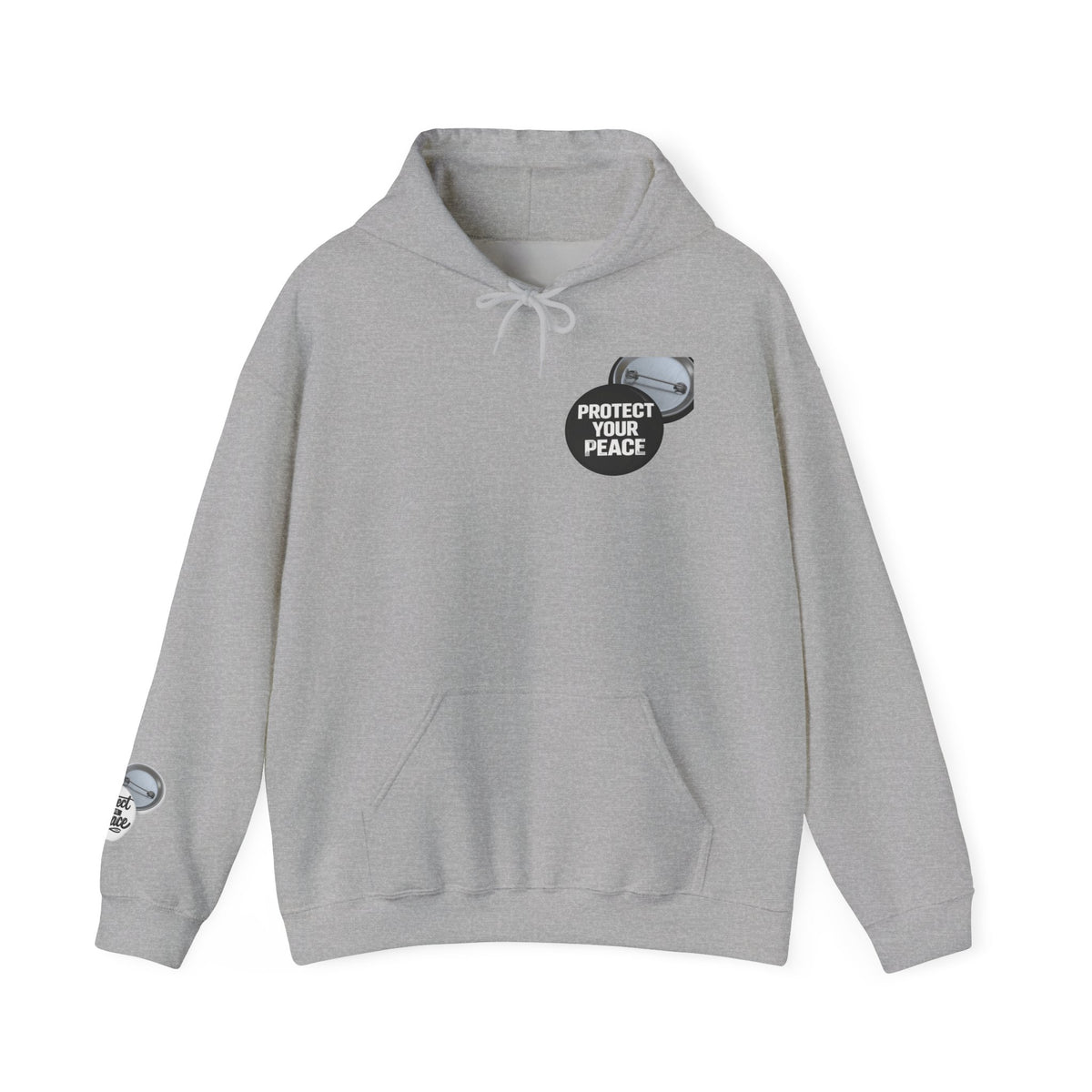 Protect your peace Graphic Hoodie and arm protect your peace graphic design.