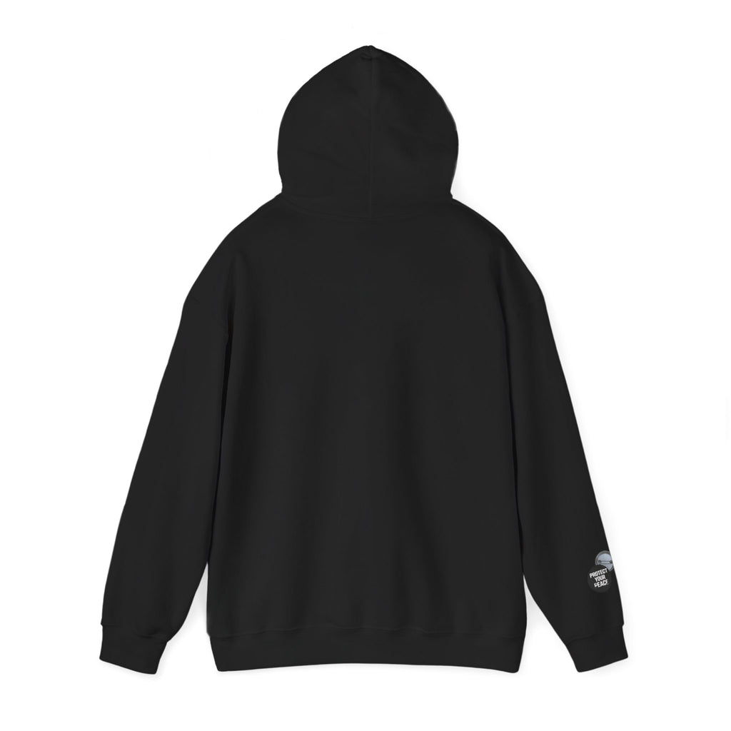 Hoodie  protect your peace  graphic design sleave and chest