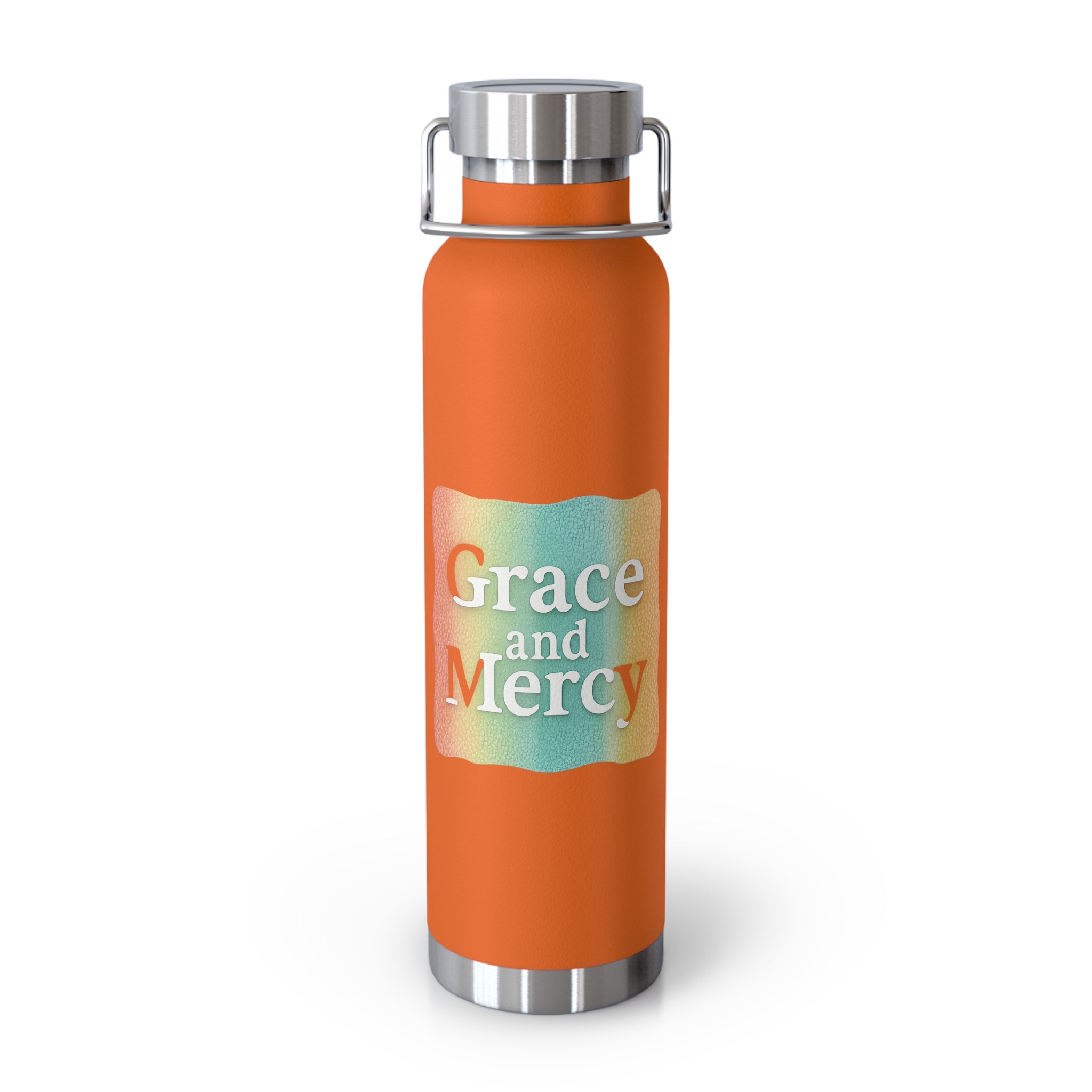 Grace and Mercy 22oz Insulated Water Bottle