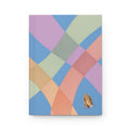 Praying Hands Hardcover Journal — Pastel Geometric Devotional Notebook