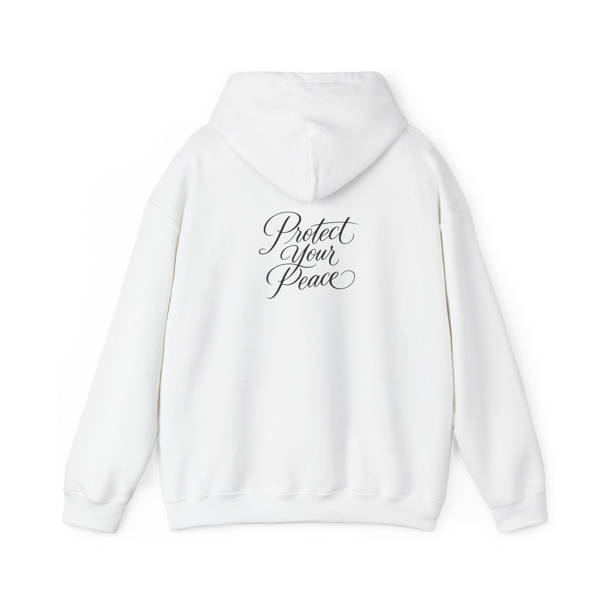 Protect Your Peace Hoodie2 — "Jesus Reigns" Faith Graphic Hooded Sweatshirt