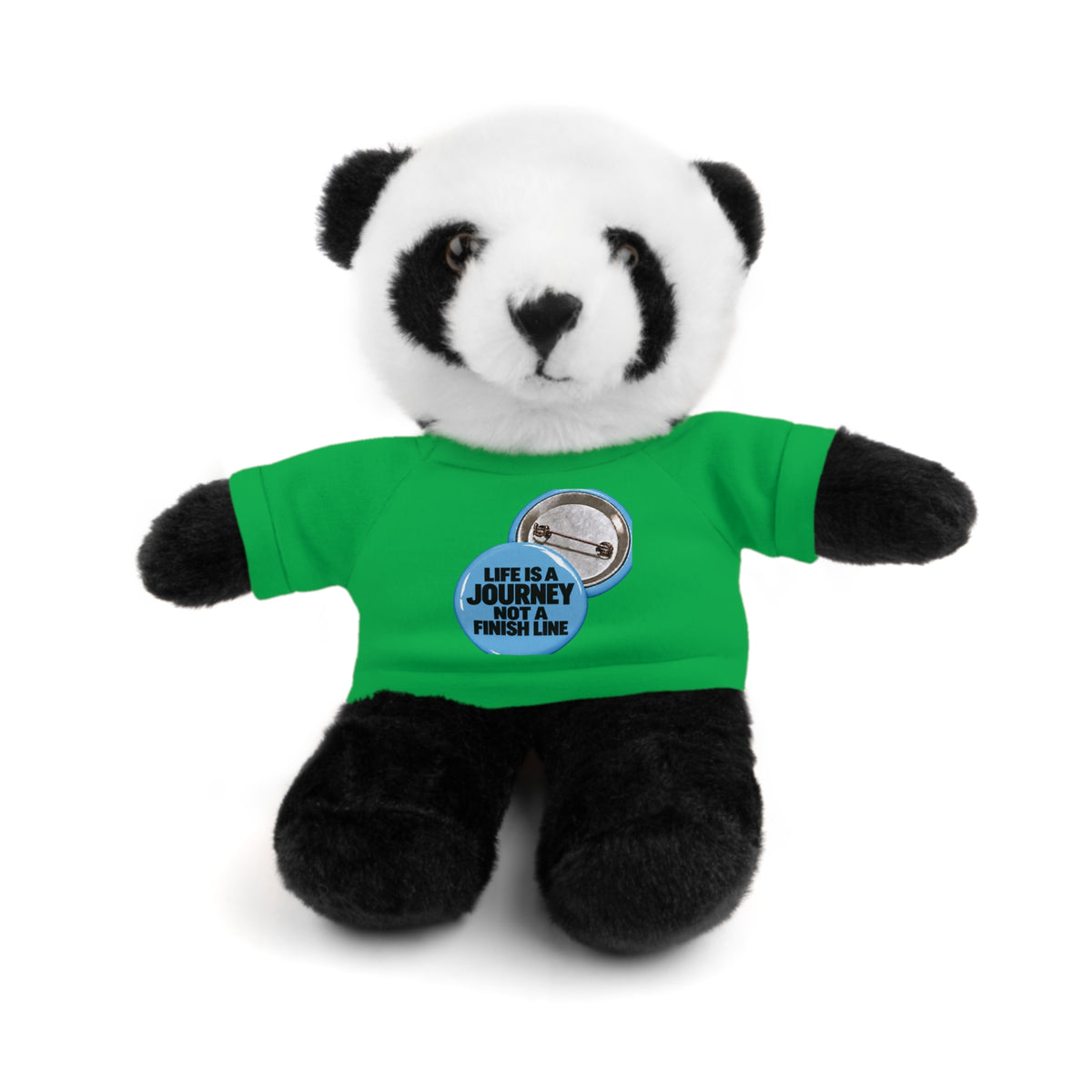 Plush Teddy Bear with Custom Tee — Cute Gift for Kids & Romantic Occasions