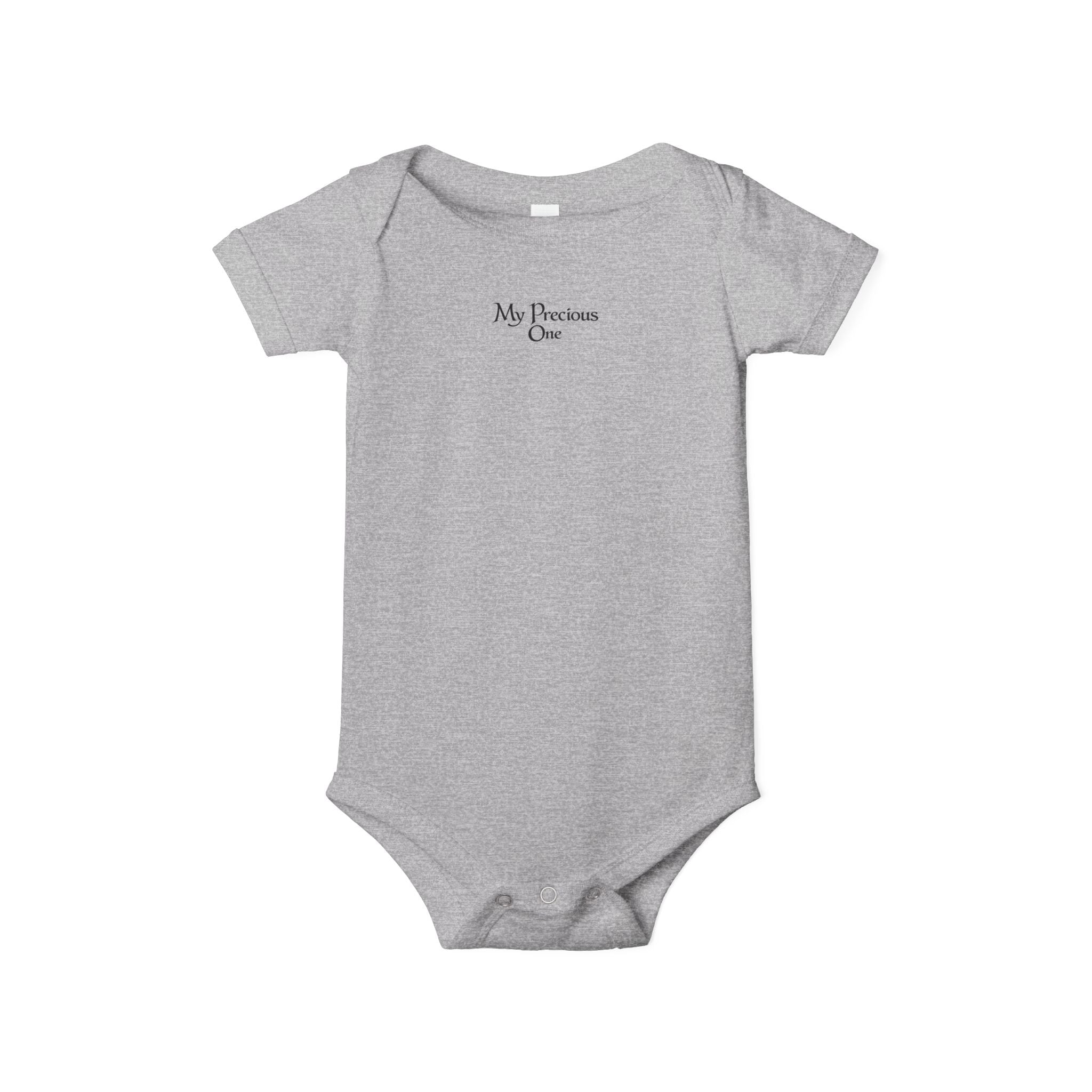 Minimal 'My Favorite' Infant Onesie – Soft White Baby Bodysuit