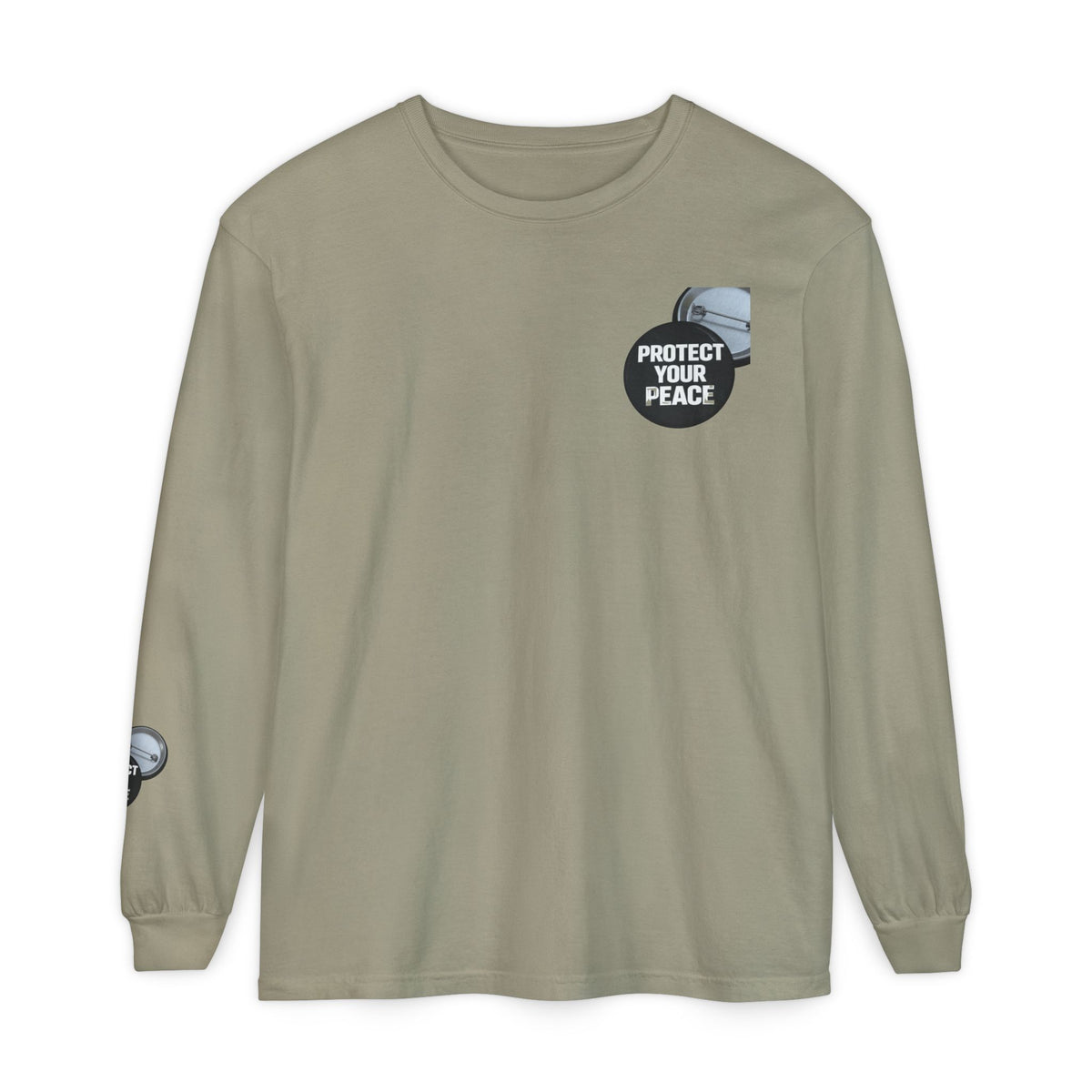 Protect Your Peace Graphic Long Sleeve T-Shirt