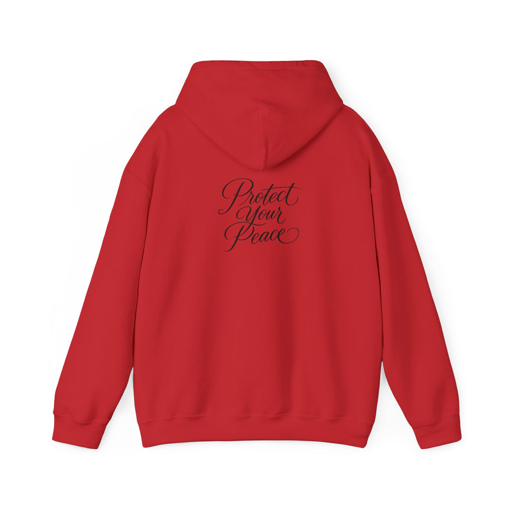 Protect Your Peace Hoodie2 — "Jesus Reigns" Faith Graphic Hooded Sweatshirt
