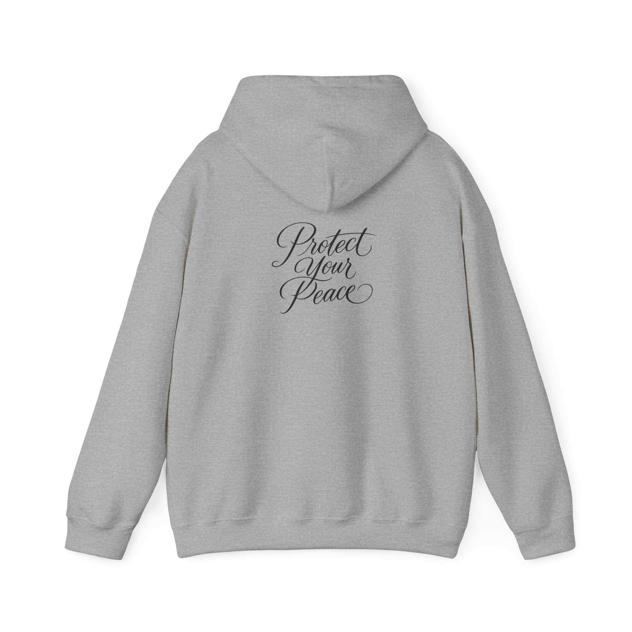 Protect Your Peace Hoodie2 — "Jesus Reigns" Faith Graphic Hooded Sweatshirt