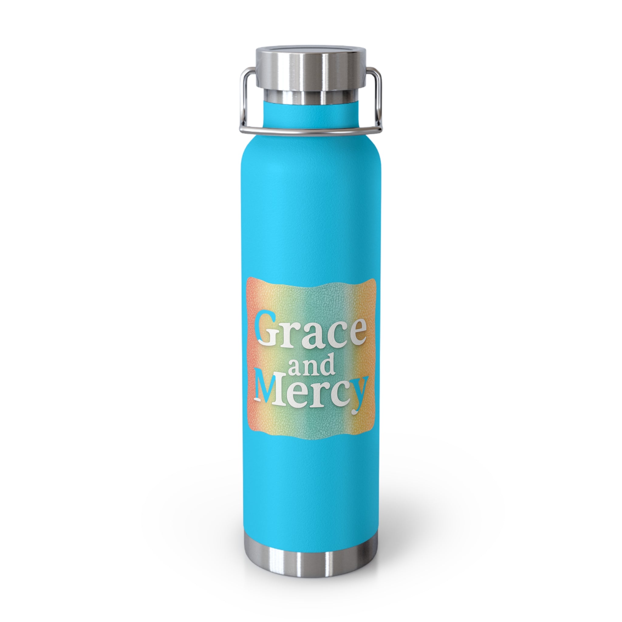 Grace and Mercy 22oz Insulated Water Bottle