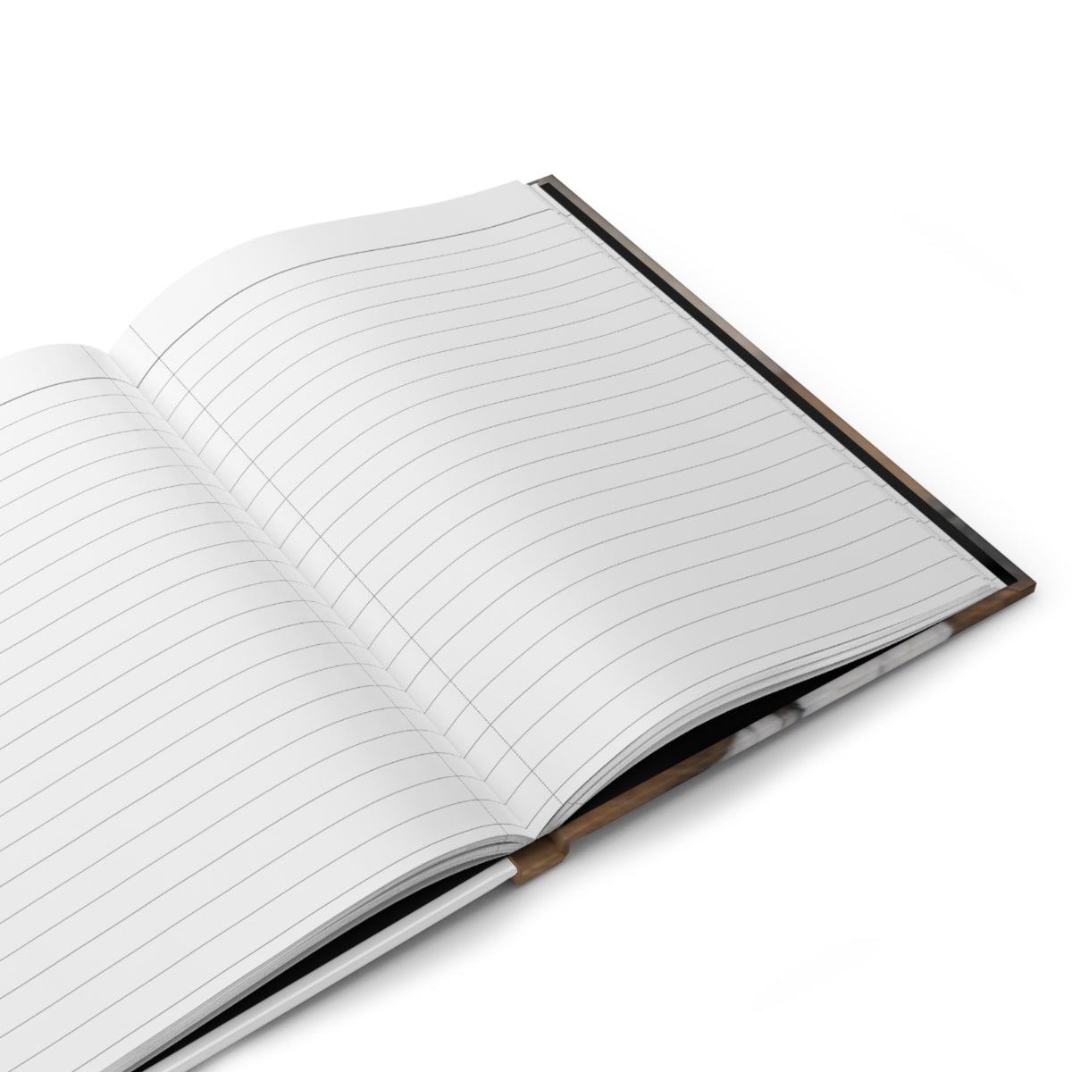 Hardcover Journal — "Protect Your Peace" Cat Photo Lined Notebook