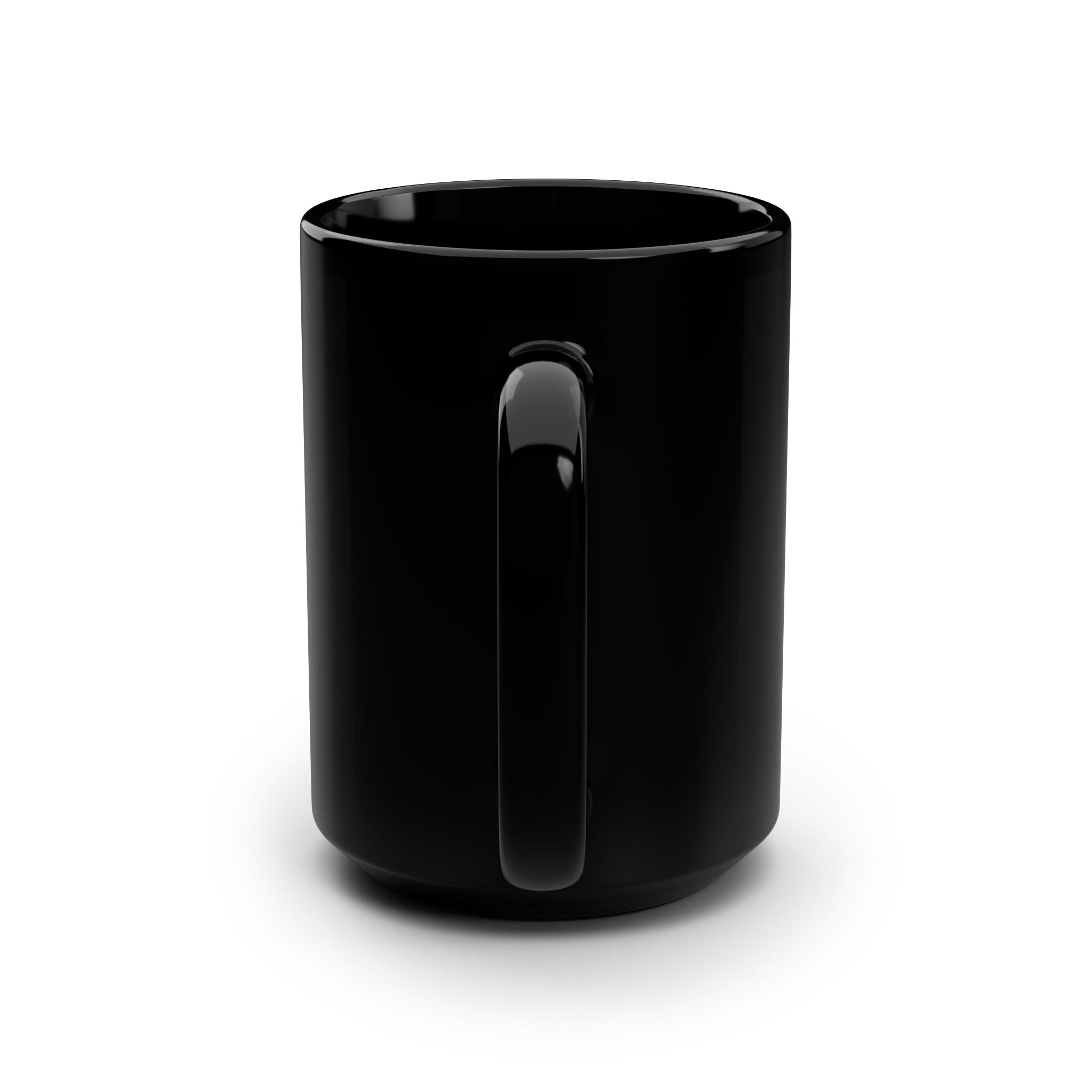 One Good Step Black 15oz Mug — Motivational Coffee Cup for Everyday Encouragement