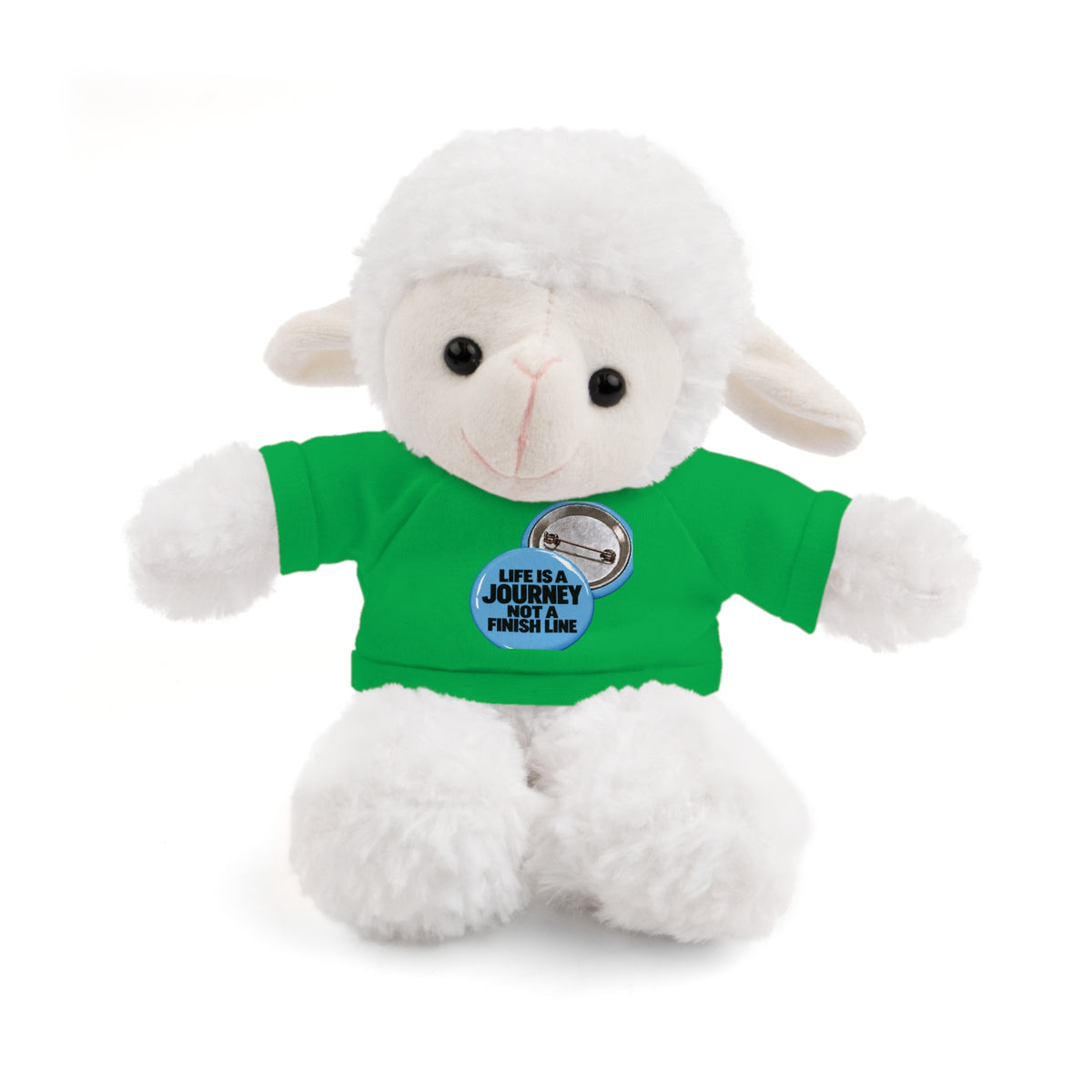 Plush Teddy Bear with Custom Tee — Cute Gift for Kids & Romantic Occasions