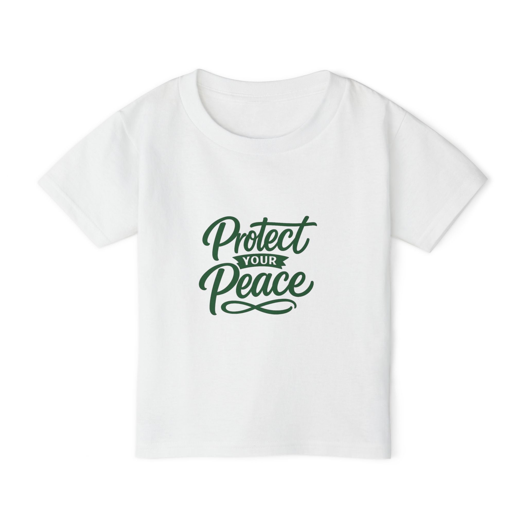 Toddler T-Shirt — "Protect Your Peace" Inspirational Kids Tee