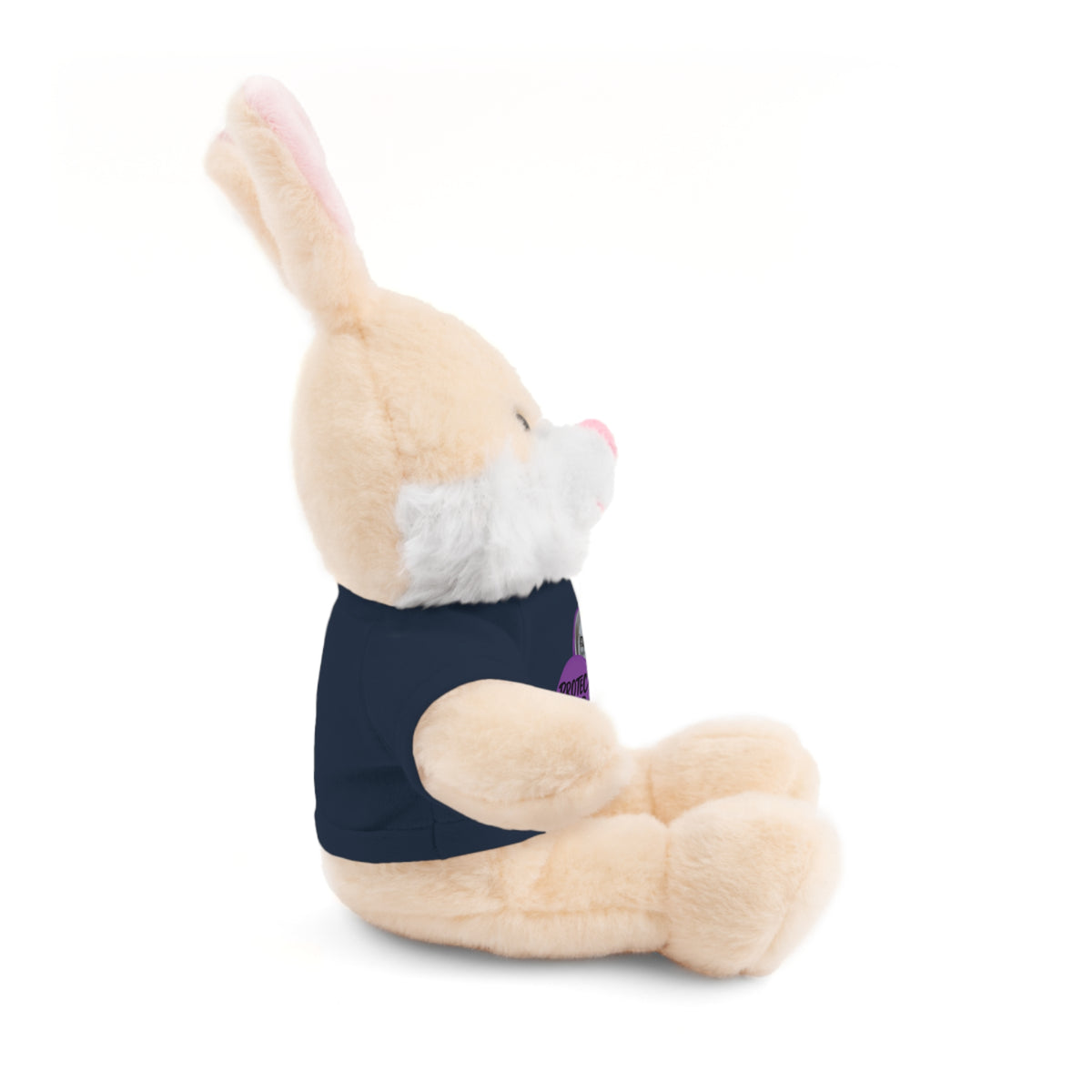 Plush Bear with 'Protect Peace' Tee