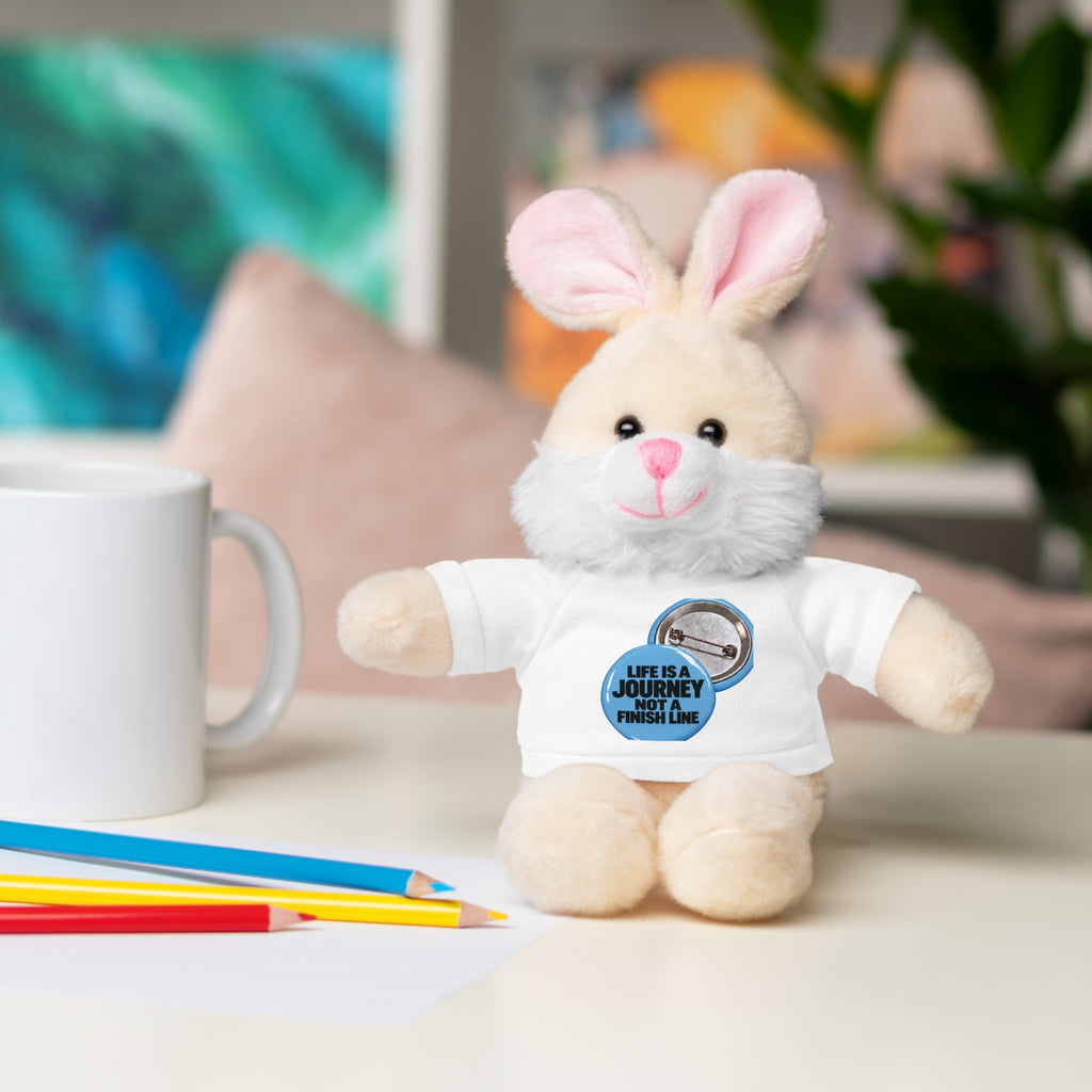 Plush Teddy Bear with Custom Tee — Cute Gift for Kids & Romantic Occasions