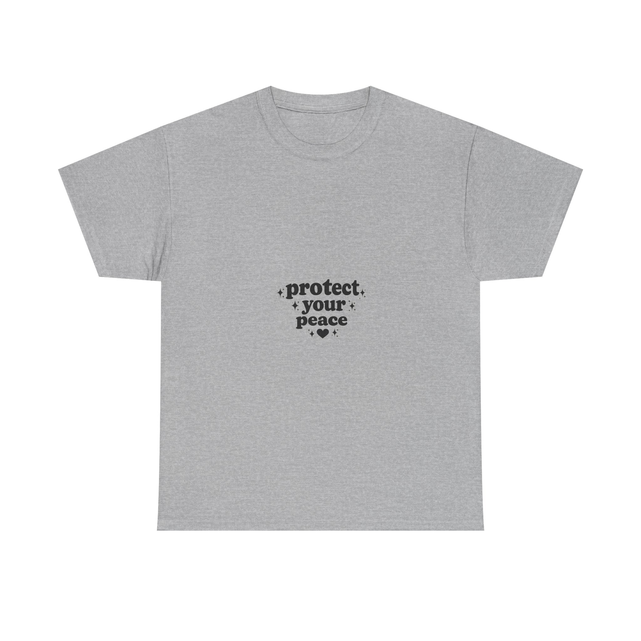 Protect Your Peace T‑Shirt — Minimalist Self‑Care Tee