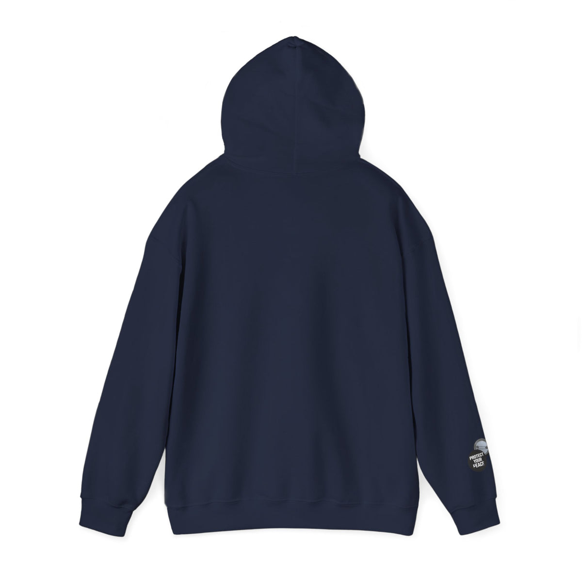 Hoodie  protect your peace  graphic design sleave and chest