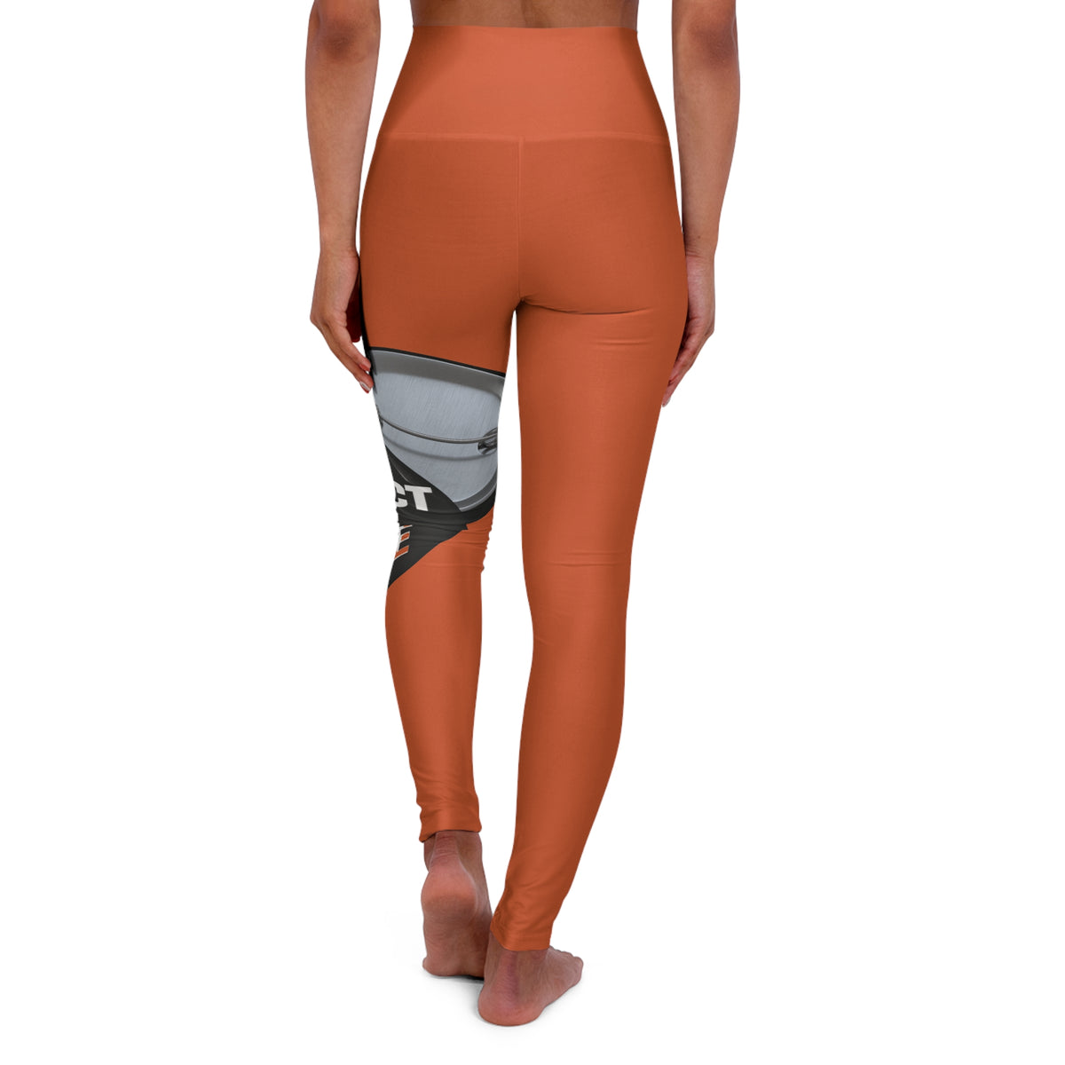 Yoga Leggings — "Protect Your Peace" High-Waist Fitness Leggings