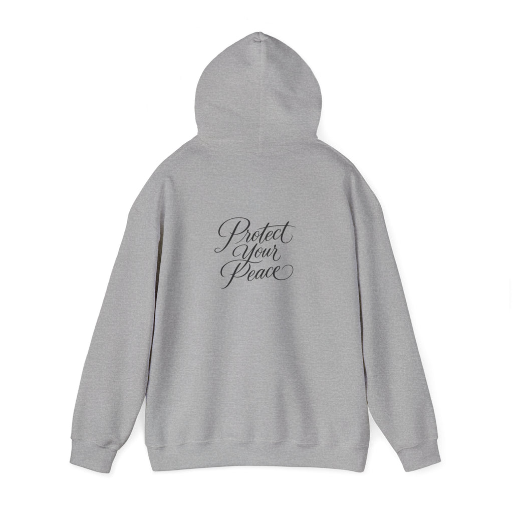 Protect Your Peace Hoodie2 — "Jesus Reigns" Faith Graphic Hooded Sweatshirt