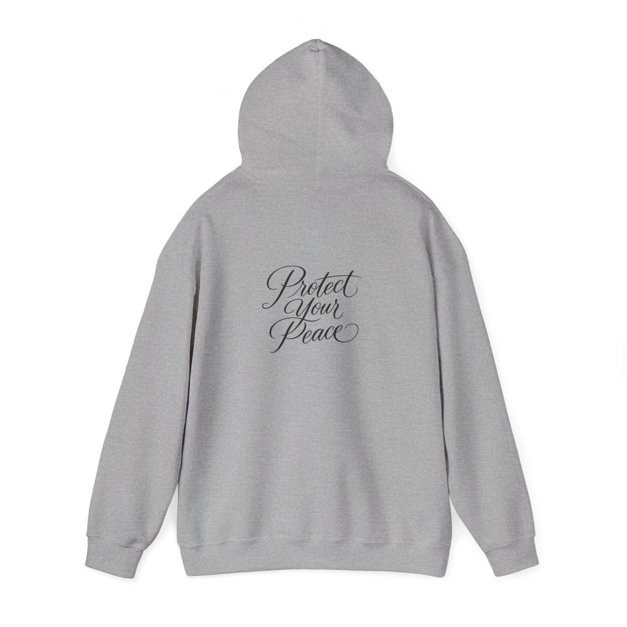 Protect Your Peace Hoodie2 — "Jesus Reigns" Faith Graphic Hooded Sweatshirt