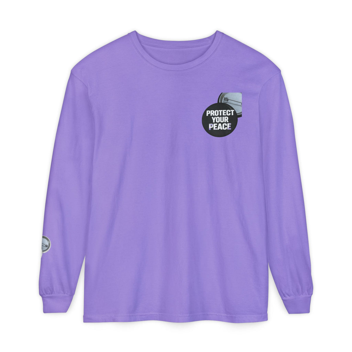 Protect Your Peace Graphic Long Sleeve T-Shirt