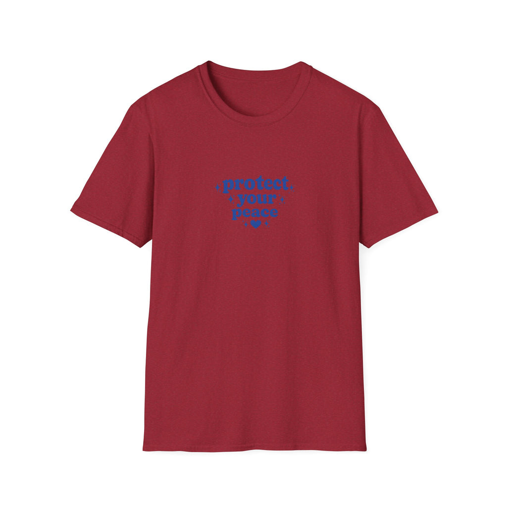 Protect Your Peace T-Shirt — Positive Self-Care Graphic Tee