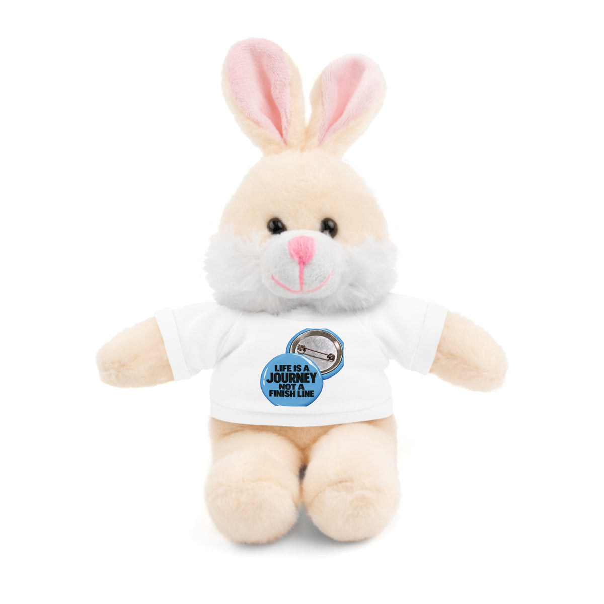 Plush Teddy Bear with Custom Tee — Cute Gift for Kids & Romantic Occasions