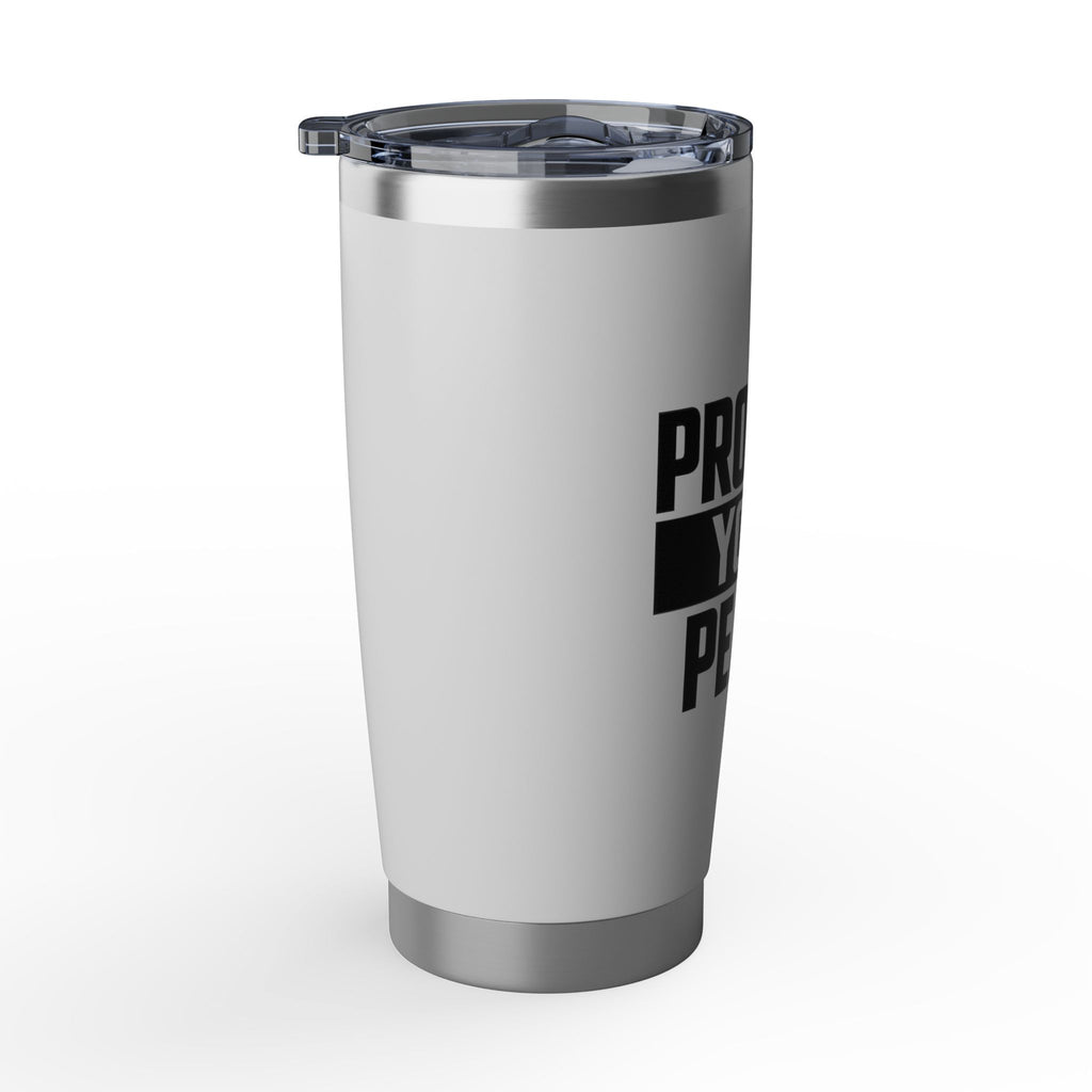 Protect Your Peace 20oz Tumbler — Insulated Travel Cup with Bold Typography