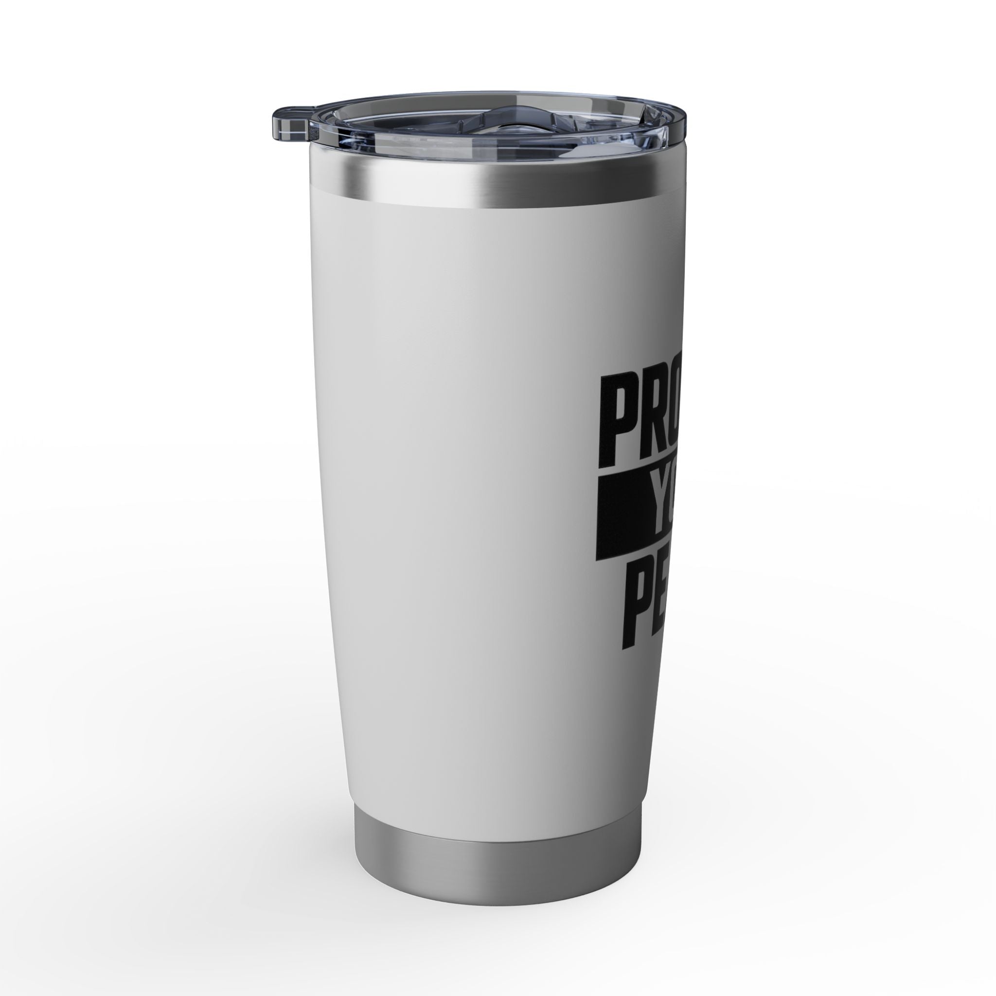 Protect Your Peace 20oz Tumbler — Insulated Travel Cup with Bold Typography