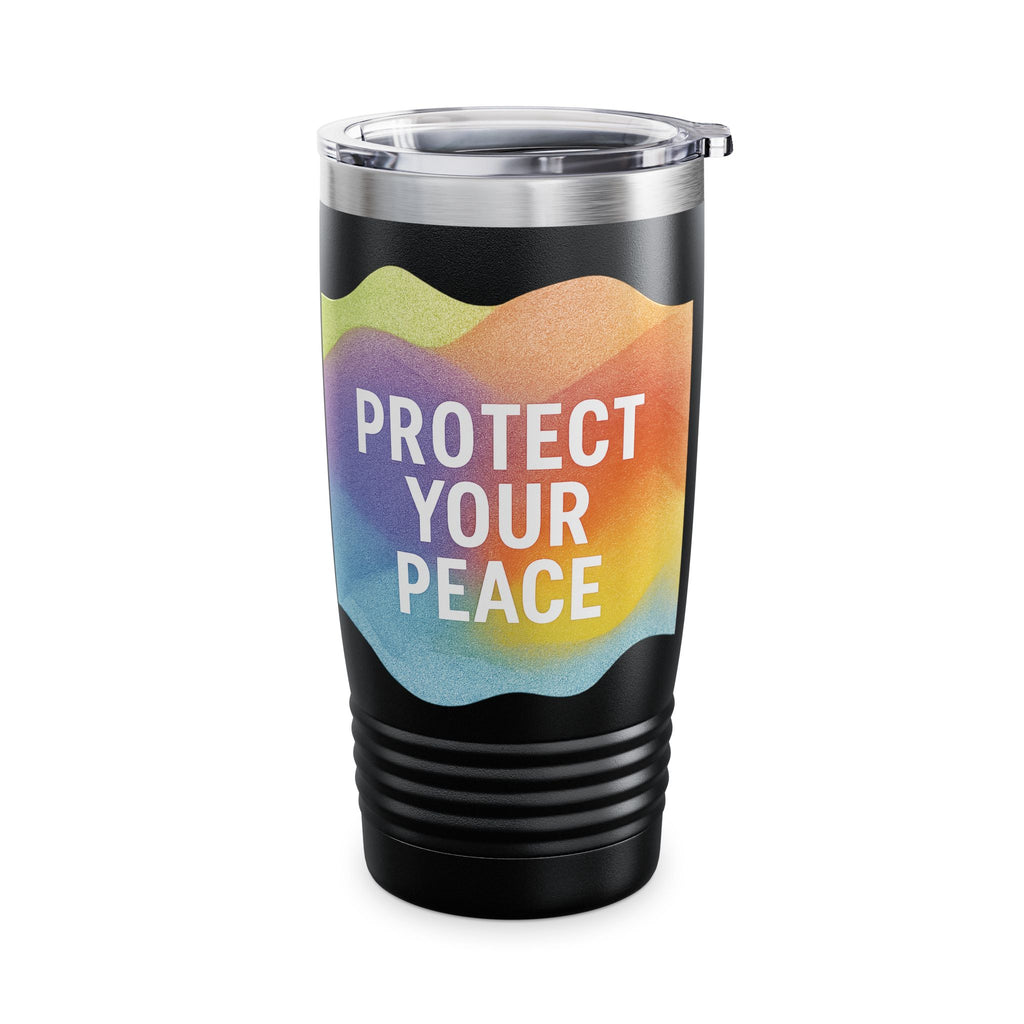 20oz Ringneck Tumbler — "The King of Glory" Crowned Stainless Travel Mug
