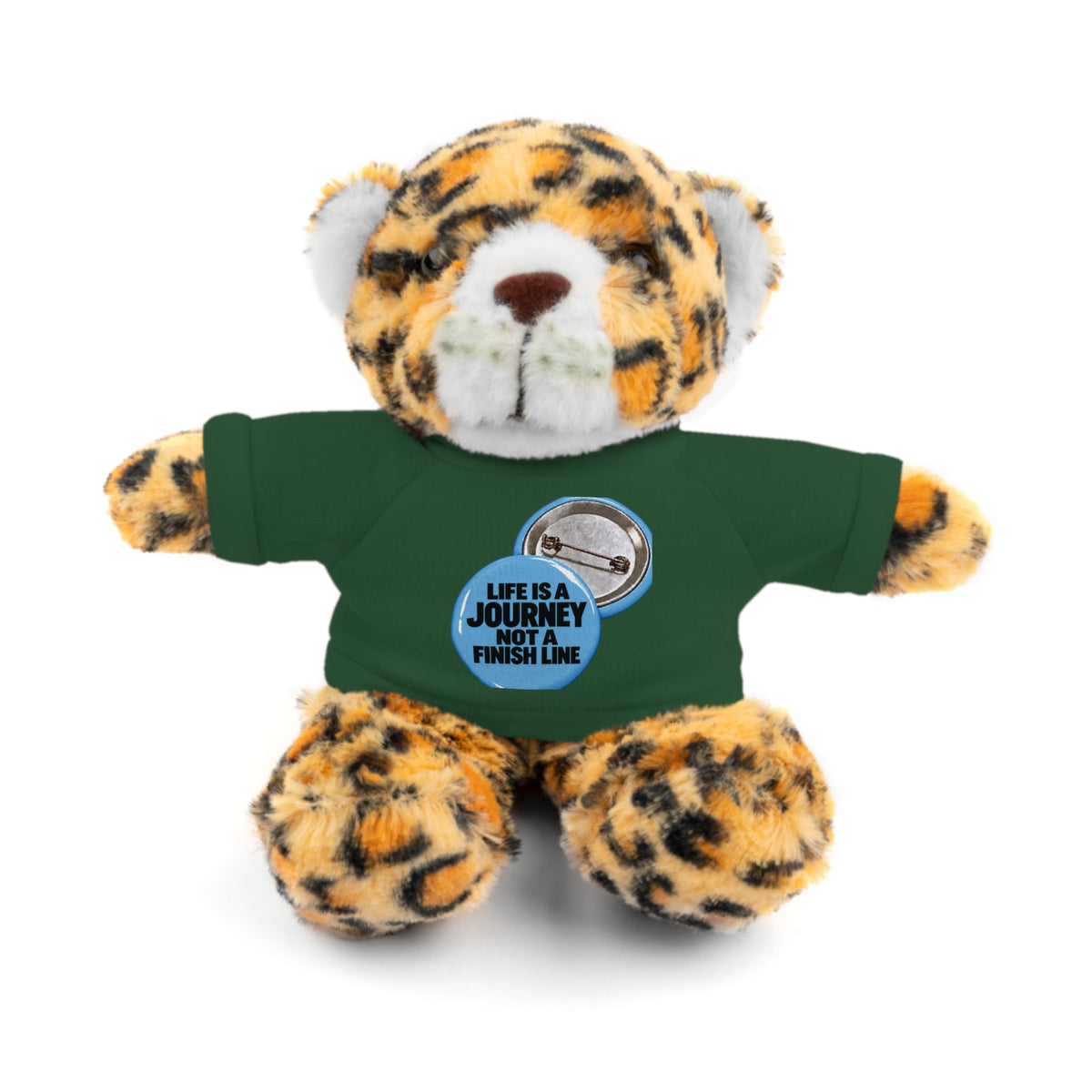 Plush Teddy Bear with Custom Tee — Cute Gift for Kids & Romantic Occasions