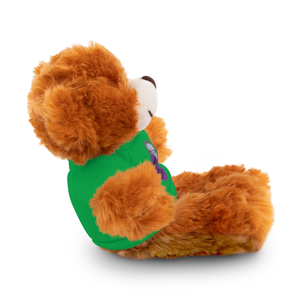 Plush Bear with 'Protect Peace' Tee