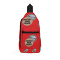 Protect Your Peace Sling Bag — Red Anti-Stress Everyday Crossbody