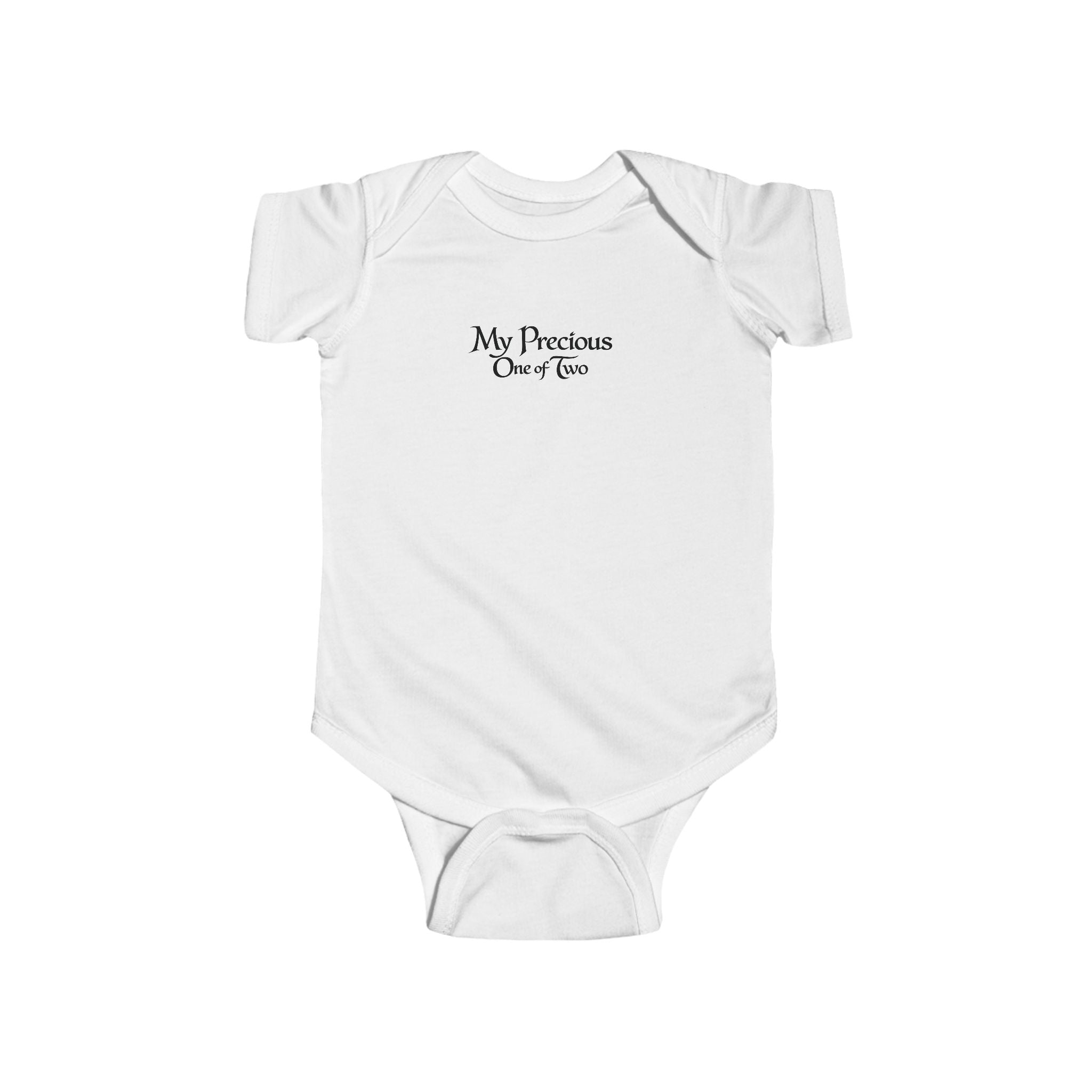 Infant Bodysuit – "My Precious One of Two" Cute Newborn Baby Onesie