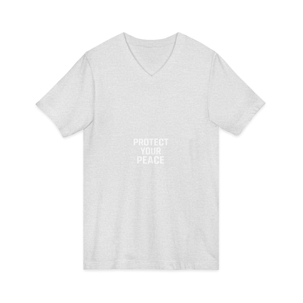Unisex Jersey Short Sleeve V-Neck Tee