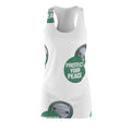 Racerback Dress — “Protect Your Peace” Graphic All-Over Print