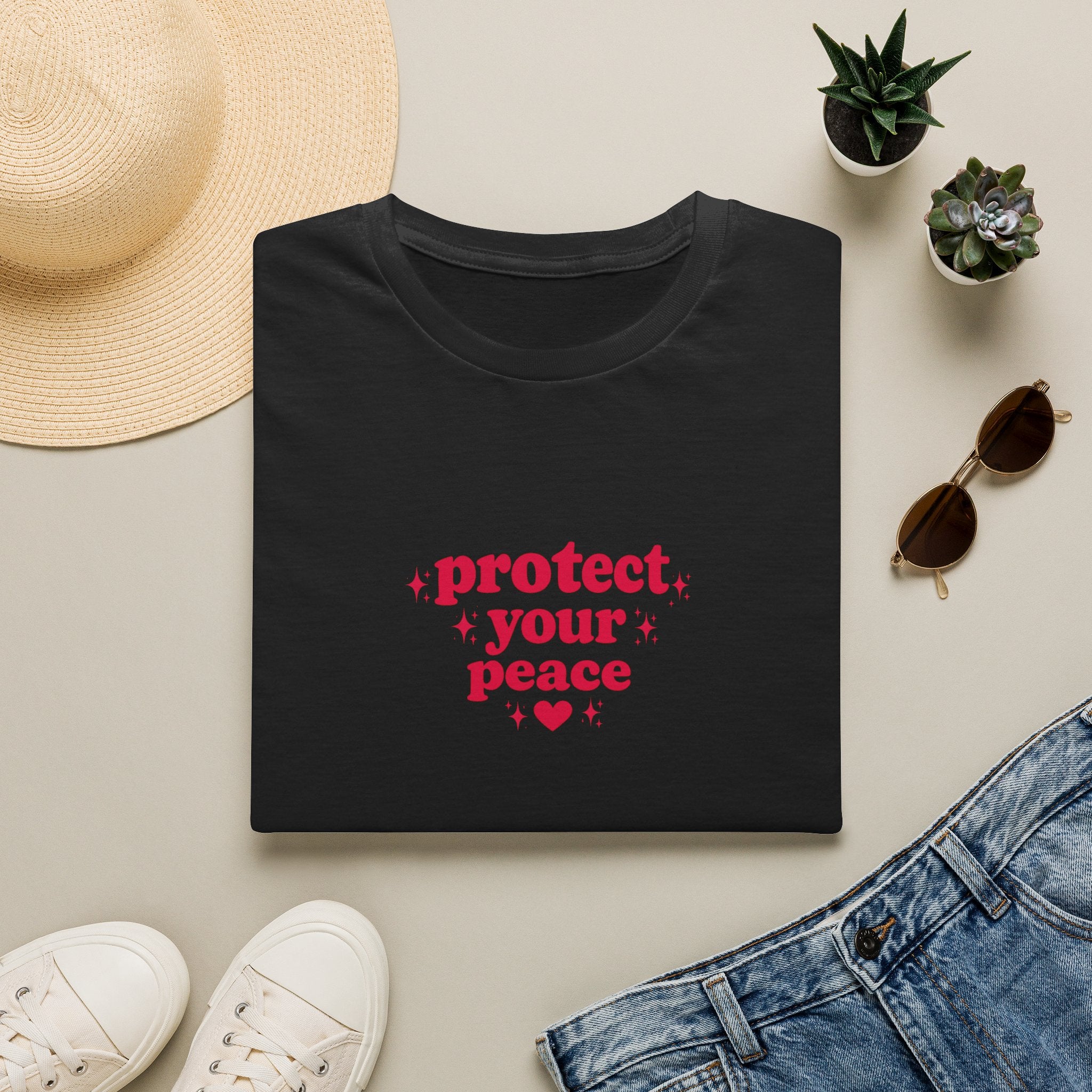 Protect Your Peace T-Shirt — Self-Care Graphic Tee