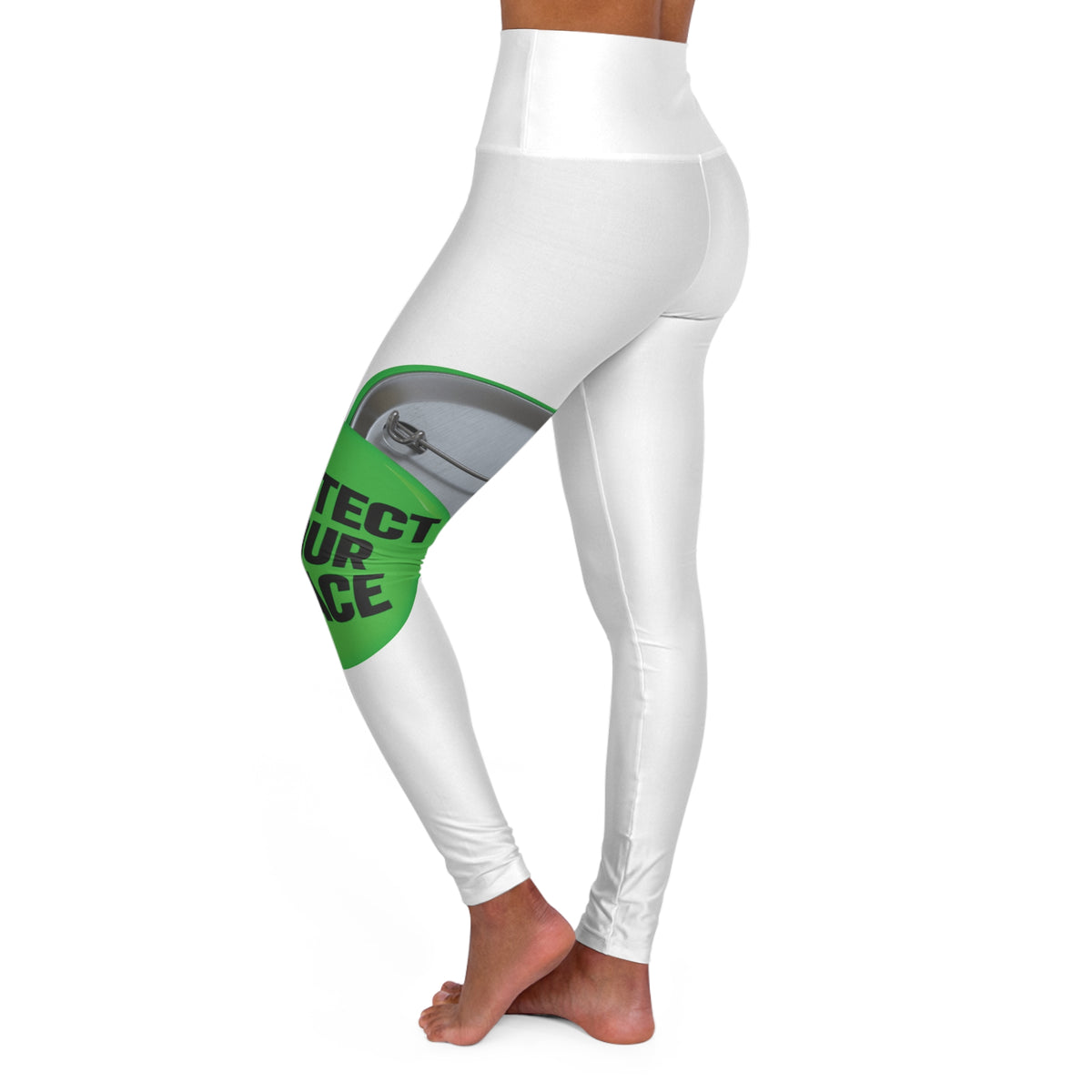 Protect Your Peach High-Waist Yoga Leggings